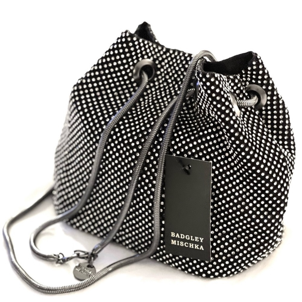 Bradgley Mischka gold and silver bag.